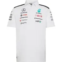 Adidas Maglia funzionale 'Mercedes - Amg Petronas Formula 1 Team Engineers' azzurro / rosso / nero / bianco