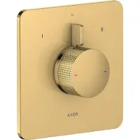 Axor hansgrohe Citterio C Mitigeur encastré pour 2 consommateurs, coupe cubique, 49451990, 49451990
