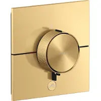 Axor hansgrohe ShowerSelect ID thermostat, Highflow, encastré, 1 consommateur, une sortie supplémentaire, carré, 36777250, 36777250