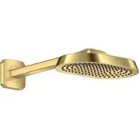 Hansgrohe AXOR ShowerSphere Douche de tête 250/160 1jet EcoSmart avec bras de douche, 39755990, 39755990