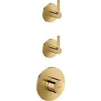 Axor hansgrohe One Module thermostatique encastré pour 2 consommateurs, avec poignée à levier, 48722990, 48722990
