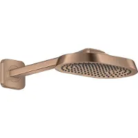 Hansgrohe AXOR ShowerSphere Douche de tête 250/160 1jet EcoSmart avec bras de douche, 6 l/min, 39770310, 39770310