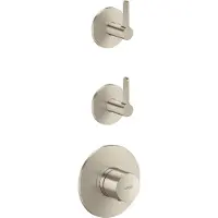 Axor hansgrohe One Module thermostatique encastré pour 2 consommateurs, avec poignée à levier, 48722820, 48722820