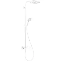 Hansgrohe Raindance S Système de douche 240 1jet, PowderRain, EcoSmart, avec thermostat, 28823700, 28823700
