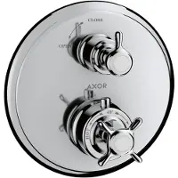 Hansgrohe AXOR Thermostat Montreux encastré avec robinet d'arrêt,1 consommateur, 16800000, 16800000