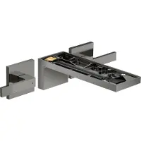 Hansgrohe AXOR MyEdition Mitigeur de lavabo 3 trous, encastré, avec vidage, sans plaque, saillie 221mm, 47082330, 47082330
