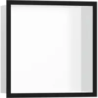 Hansgrohe XtraStoris Individual Niche murale blanc mat avec cadre design 300x300x100 mm, 56099670, 56099670