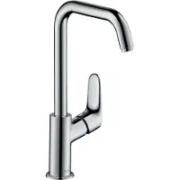 Hansgrohe Focus miscelatore per lavabo 240 cromo senza scarico