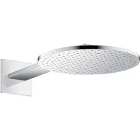 Axor ShowerSolutions pomme de douche 300 2 jet, raccord mural, bras de douche 450 mm, 35303000, 35303000