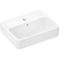 Hansgrohe Xanuia Q lave-mains, 1 trou de robinetterie, avec trop-plein, 450x340mm, blanc, SmartClean, 61007450, 61007450