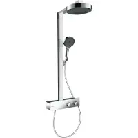 Hansgrohe Rainfinity système de douche 250, 1 type de jet économisant leau, ShowerTablet 350, 28742000, 28742000