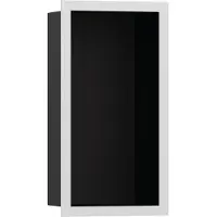 Hansgrohe XtraStoris Individual Niche murale noir mat avec cadre design 300x150x100 mm, 56095700, 56095700