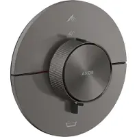 Hansgrohe AXOR ShowerSelect ID thermostat, encastré, rond, 2 consommateurs, combinaison de sécurité intégrée, 36751340, 36751340