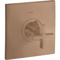 Hansgrohe AXOR Citterio Thermostat 59 l/min Thermostat encastré à haut débit, poignée transversale, 39716310, 39716310