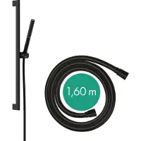 Hansgrohe Pulsify S Set de douche 100, 1 type de jet économe en eau, barre de douche 65 cm, 24372670, 24372670