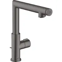 Hansgrohe AXOR Uno Select Mitigeur de lavabo 220 avec vidage à tirette, saillie 160mm, 45016340, 45016340