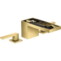 Hansgrohe AXOR MyEdition Mélangeur lavabo 3 trous 70 avec vidage à ouverture rapide, sans plaque, 47052990, 47052990