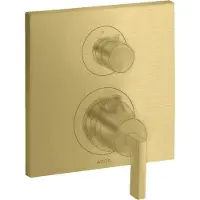Axor hansgrohe Citterio thermostat encastré avec robinet d'arrêt, béqu'illes, 1 consommateur, 39700950, 39700950