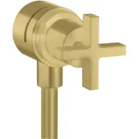 Axor hansgrohe Citterio hansgrohe Fixfit Robinet d'arrêt avec poignées transversales, 39883950, 39883950