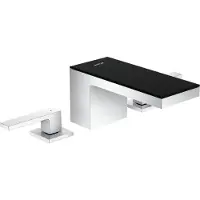 Axor hansgrohe MyEdition Mélangeur lavabo 3 trous 70 avec vidage à ouverture automatique, 47050600, 47050600
