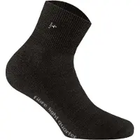 Rohner Fibre Light Quarter Calze casual (44-46, nero)