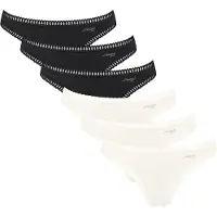 Sloggi String nero / bianco