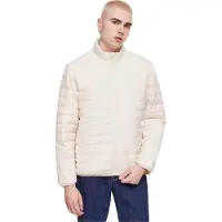 Urban Classics Light Bubble Jacket Whitesand Taglia: XL | Giacche leggere Outlet | Uomo | Bianco