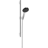 Hansgrohe Raindance Alive Select S Set de support de douche 125, 3-jet EcoSmart avec barre de douche Unica S PURO 65cm, 24602000, 24602000