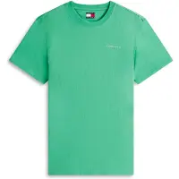 Tommy Hilfiger Tjm Slim Linear T-shirt Bahama Green Taglia: XS | Magliette basic Outlet | Uomo | Verde