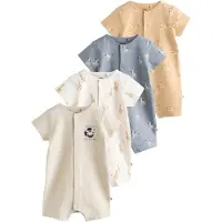 Next Tutina / body per bambino beige sfumato / blu sfumato / marrone sfumato / bianco