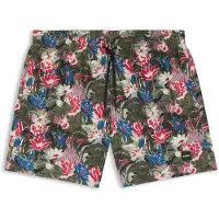 BOSS per uomo. 50508844 Costume da bagno verde con stampa integrale (XL), Beachwear, Poliestere