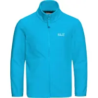 Jack Wolfskin Kid's Taunus 100 Fullzip Giacca in pile Bambini (128, blu)