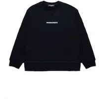 Dsquared2 Felpa a girocollo in cotone con logo