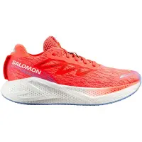 Salomon - Scarpe da running - Aero Glide 4 Neon Flame/Wht/Persia per Uomo - Taglia 44 2/3 - Arancione