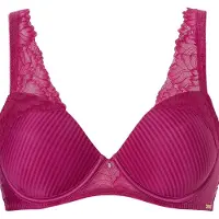 Livera Bra Tshirt Donna Stripe Lace Sweet Cherry Taglia: G80 | Reggiseni Outlet | Donna