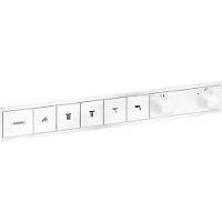 Hansgrohe Thermostat Rainfinity RainSelect de la taille d'une main, dissimulé pour 5 consommateurs, 15384700, 15384700