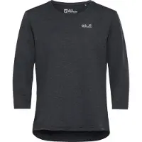 Jack Wolfskin Women's Wildtrail 3/4 Maglia funzionale Donna (S, grigio)