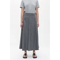 ZENGGI Wool Mix Long Skirt Grey Melange Taglia: XS | Maxi gonne Outlet | Donna | Grigio