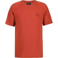 Endura Loop S/S Tech Tee Maglietta da ciclismo Uomo (XXL, rosso)