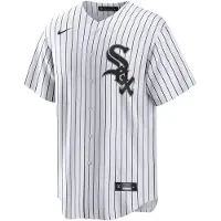 Nike Maglia trikot 'Chicago White Sox' nero / bianco