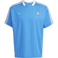 Adidas Maglietta A Maniche Corte Real Madrid Terrace Icons