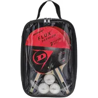 Dunlop Set Da Ping Pong Flux Premium 2 Player 2 Bats+3 Balls+1 Bag