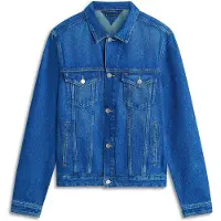 Tommy Hilfiger Regular Trucker Jacket Ike Blue Taglia: XL | Giacche di jeans Outlet | Uomo | Blu