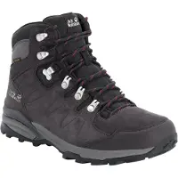Jack Wolfskin Women's Refugio Texapore Mid Scarpe da trekking Donna (38, grigio/nero)