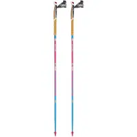 TSL Outdoor - Bastoncini trail - Trail C4 Cork Cross Flamingo Sht - Taglia 115 cm - Rosa