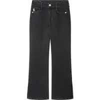 Pepe Jeans per ragazza. PG20000069FB Jeans slim fit a zampa nero (14años= 164cm), Casual, Cotone, moda per bambini