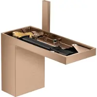 Hansgrohe AXOR MyEdition Mitigeur monocommandé pour lavabo 110, avec vidage Push-Open, sans plaque, saillie 150mm, 47032310, 47032310