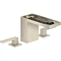 Hansgrohe AXOR MyEdition Mitigeur de lavabo 3 trous 110, avec vidage Push-Open, sans plaque, saillie 150mm, 47072820, 47072820