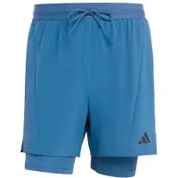 Adidas D4T 2in1 Shorts Pantaloncini Uomo (XXL, blu)
