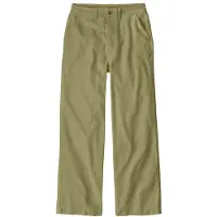 Patagonia Women's Point Reyes Canvas Wide Leg Pants Pantaloni tempo libero Donna (32, olivia)